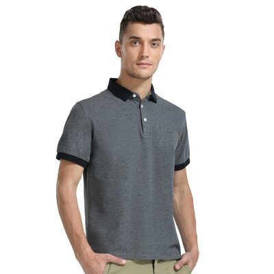 大卫山POLO衫DH1021JS03评测 撞色领设计，打造经典商务休闲风